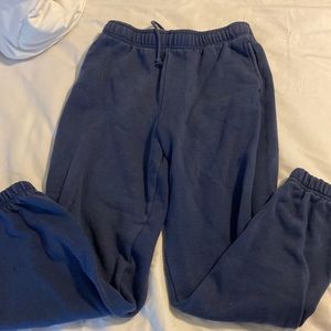 navy blue pacsun sweatpants